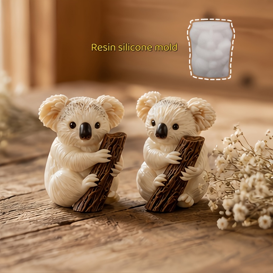 Candle Making Homewood - Resin Mold for Selling Koala Holding