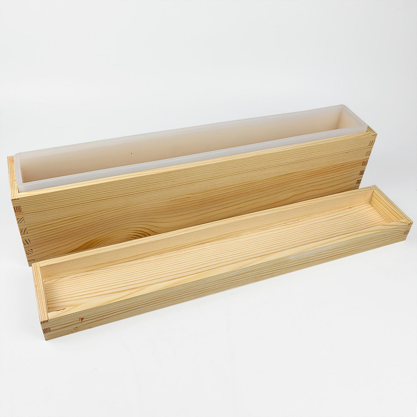 Silicone Soap Mold with Wooden - огляд і ціна Candle Making Homewood