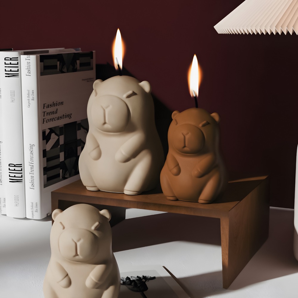 Standing Capybara Scent Candle - огляд і ціна Candle Making Tutorial