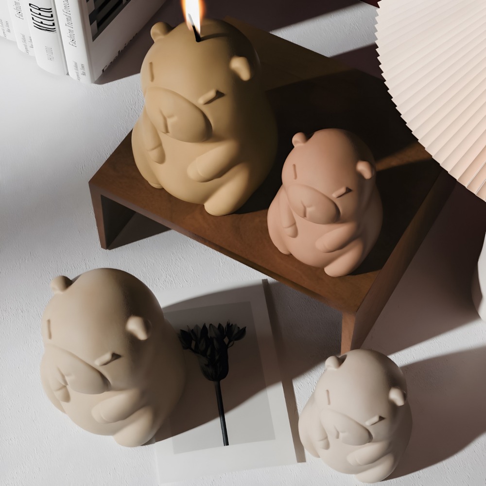 Standing Capybara Scent Candle - огляд і ціна Candle Making Tutorial