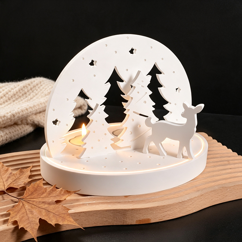 Christmas Elk Tealight Candle  - огляд і ціна Candle Making Tutorial