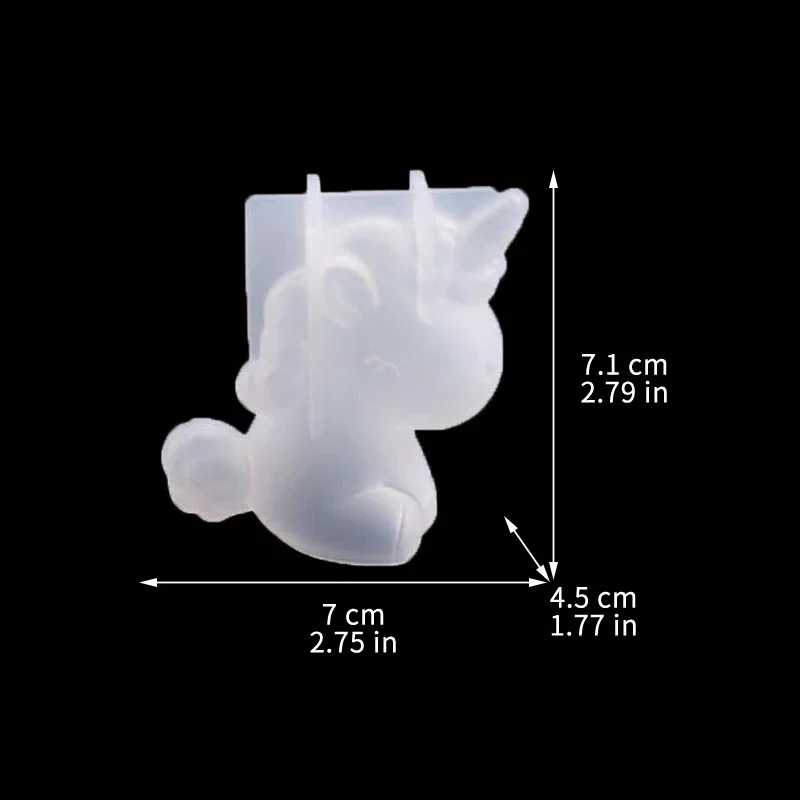 3D Geometric Silicone Unicorn  - огляд і ціна Candle Making Tutorial