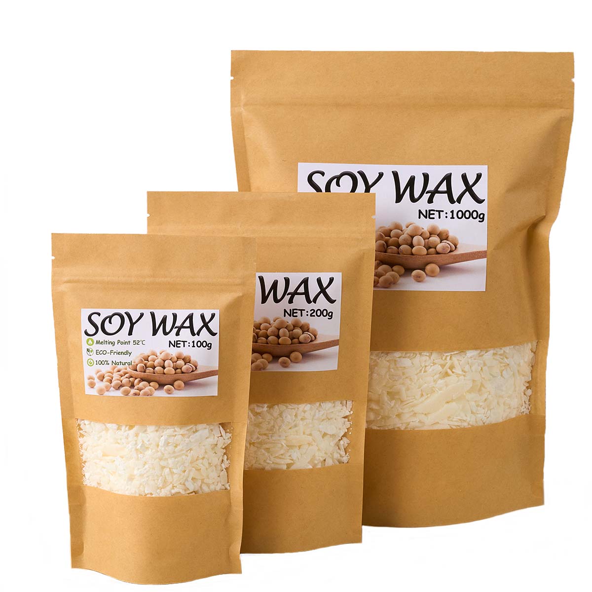 1 Pounds Pure White Soy Wax Fo - огляд і ціна Candle Making Tutorial