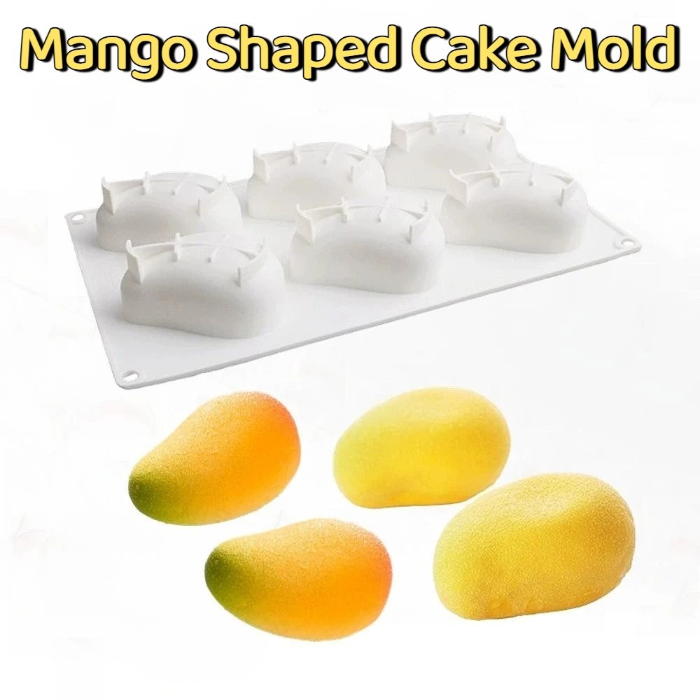 6 Cavity Mango Shaped Cake Mol - огляд і ціна Candle Making Tutorial