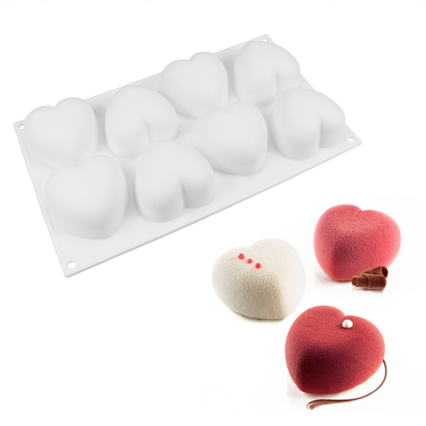 Love Heart Silicone Soap Mold  - огляд і ціна Candle Making Tutorial