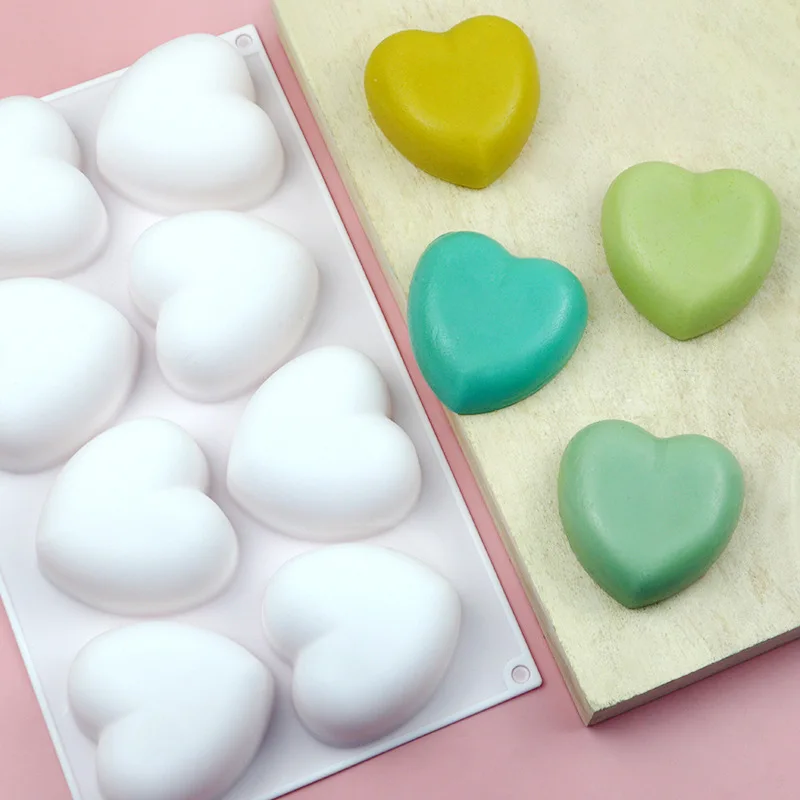 Love Heart Silicone Soap Mold  - огляд і ціна Candle Making Tutorial