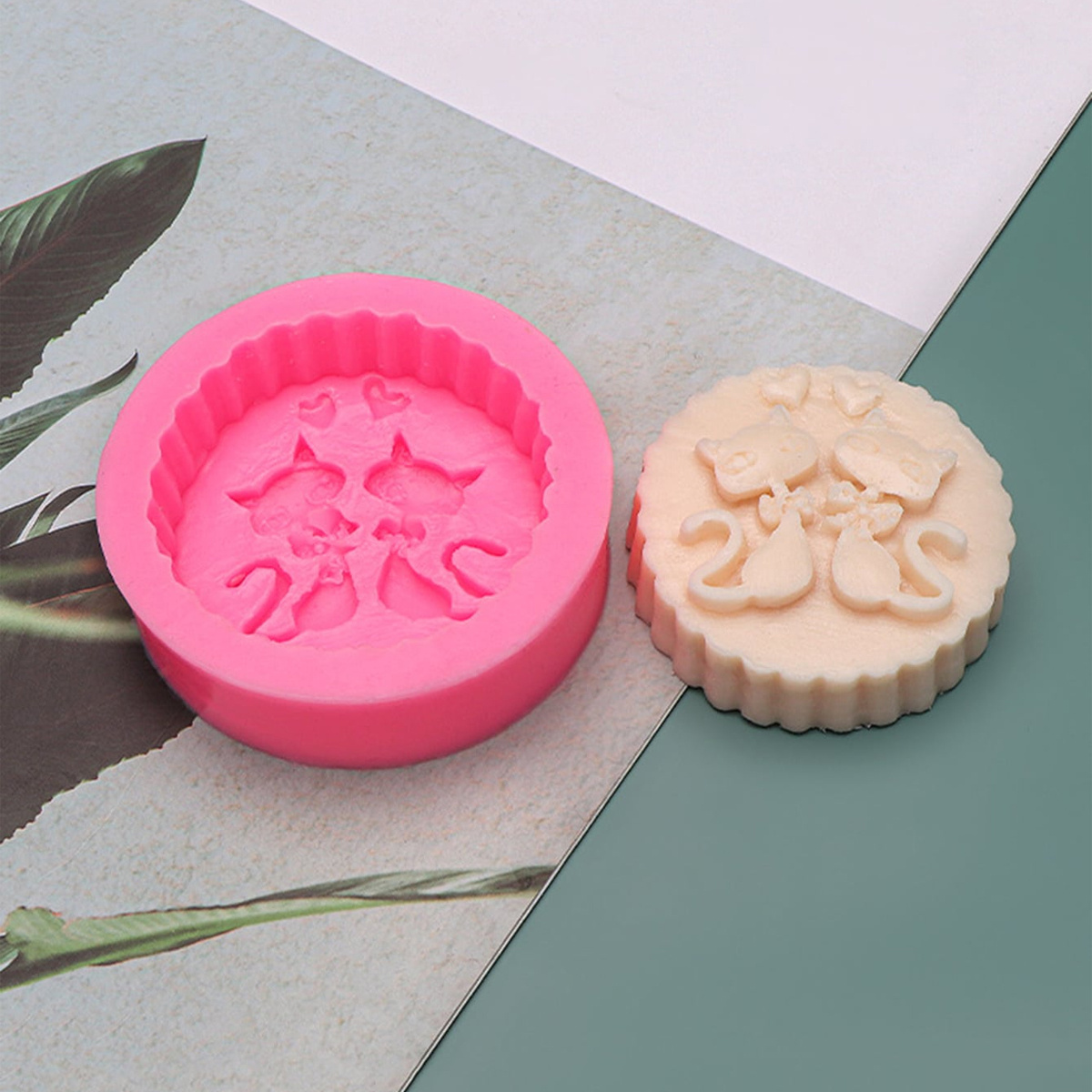 1-Piece Silicone Cat Soap Mold - огляд і ціна Candle Making Tutorial
