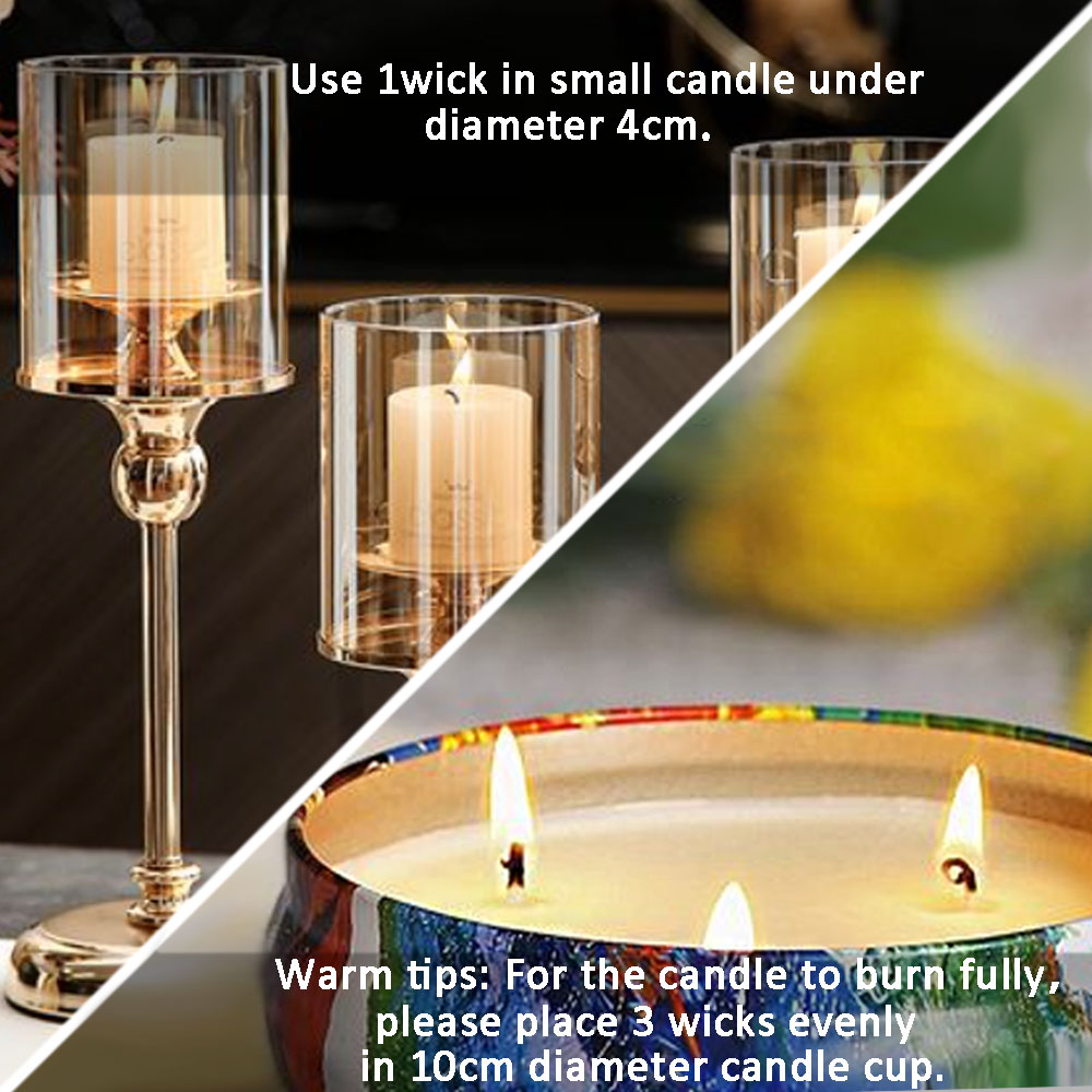 55pcs Flower Candle Wick Wood  - огляд і ціна Candle Making Homewood