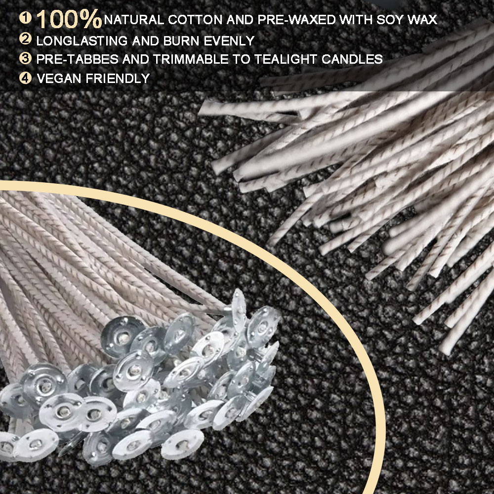 55pcs Flower Candle Wick Wood  - огляд і ціна Candle Making Homewood