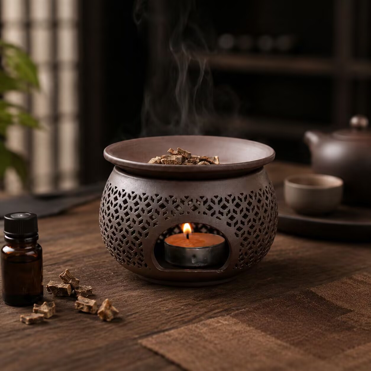 Ceramic Carved Incense Burner  - огляд і ціна Candle Making Essential Oil